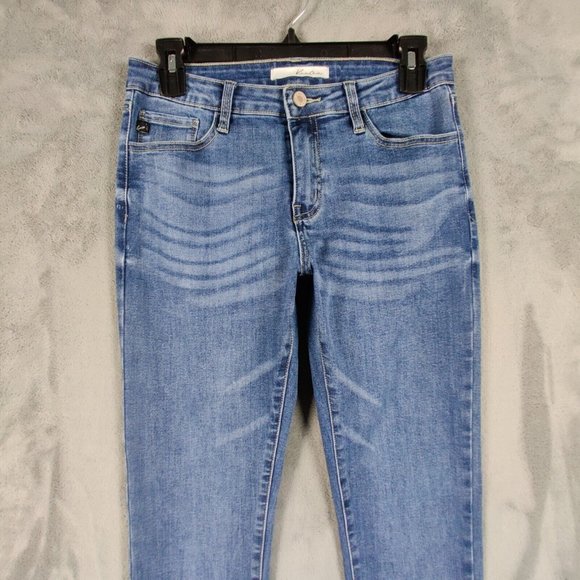 KanCan Jeans Women 26 5 Blue Estilo Skinny Low Rise Denim Stretch Pants 26x29 - Picture 3 of 8